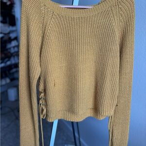 Women's Mustard Sweater